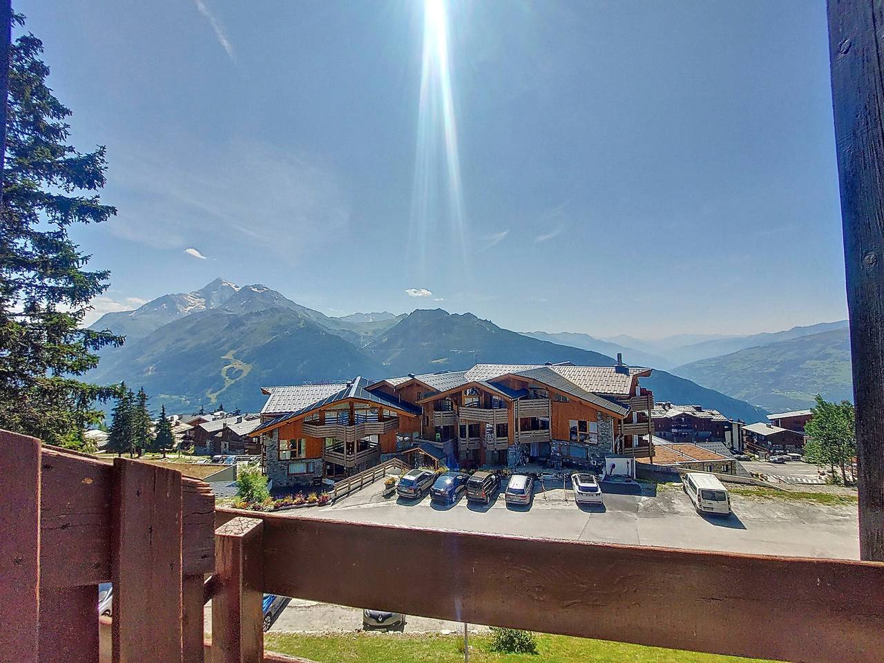 Ganzes Studio, Komfortables Studio für 5 Pers. in Pistennähe mit Balkon in La Rosière, Montvalezan
