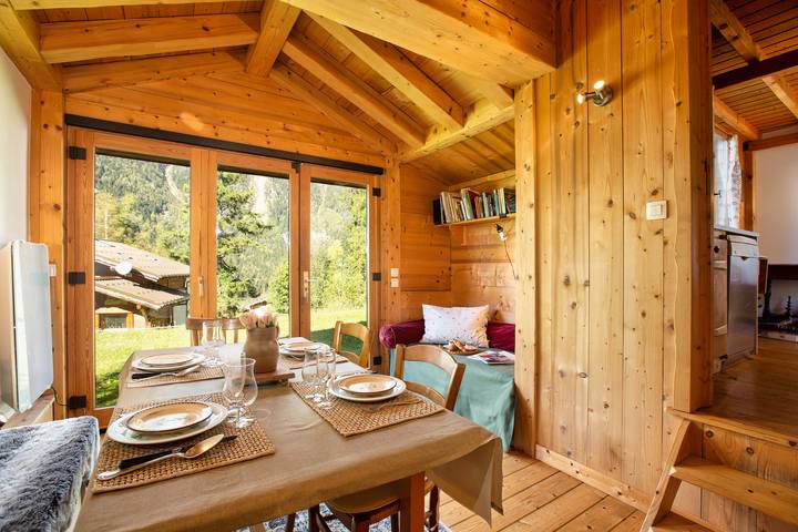 Gîte pour 5 personnes, avec terrasse, adapté aux familles à Chamonix-Mont-Blanc - 3