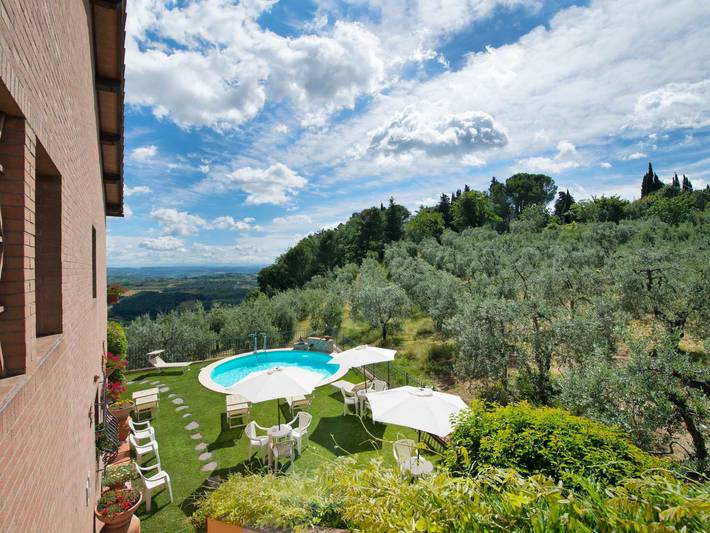 Ferienwohnung für 4 Personen, mit Garten und Terrasse, mit Haustier in San Gimignano - 3
