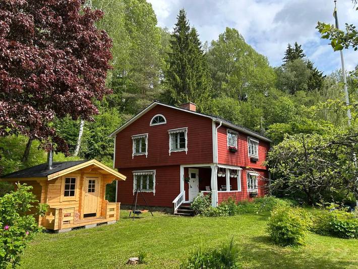 Villa für 6 Personen, mit Ausblick und Sauna sowie Garten, mit Haustier in Schweden