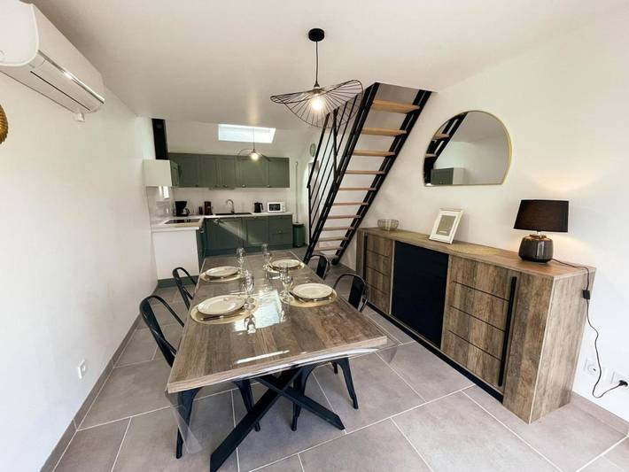 Location de vacances pour 4 personnes, avec terrasse et jardin à Bossée - 4