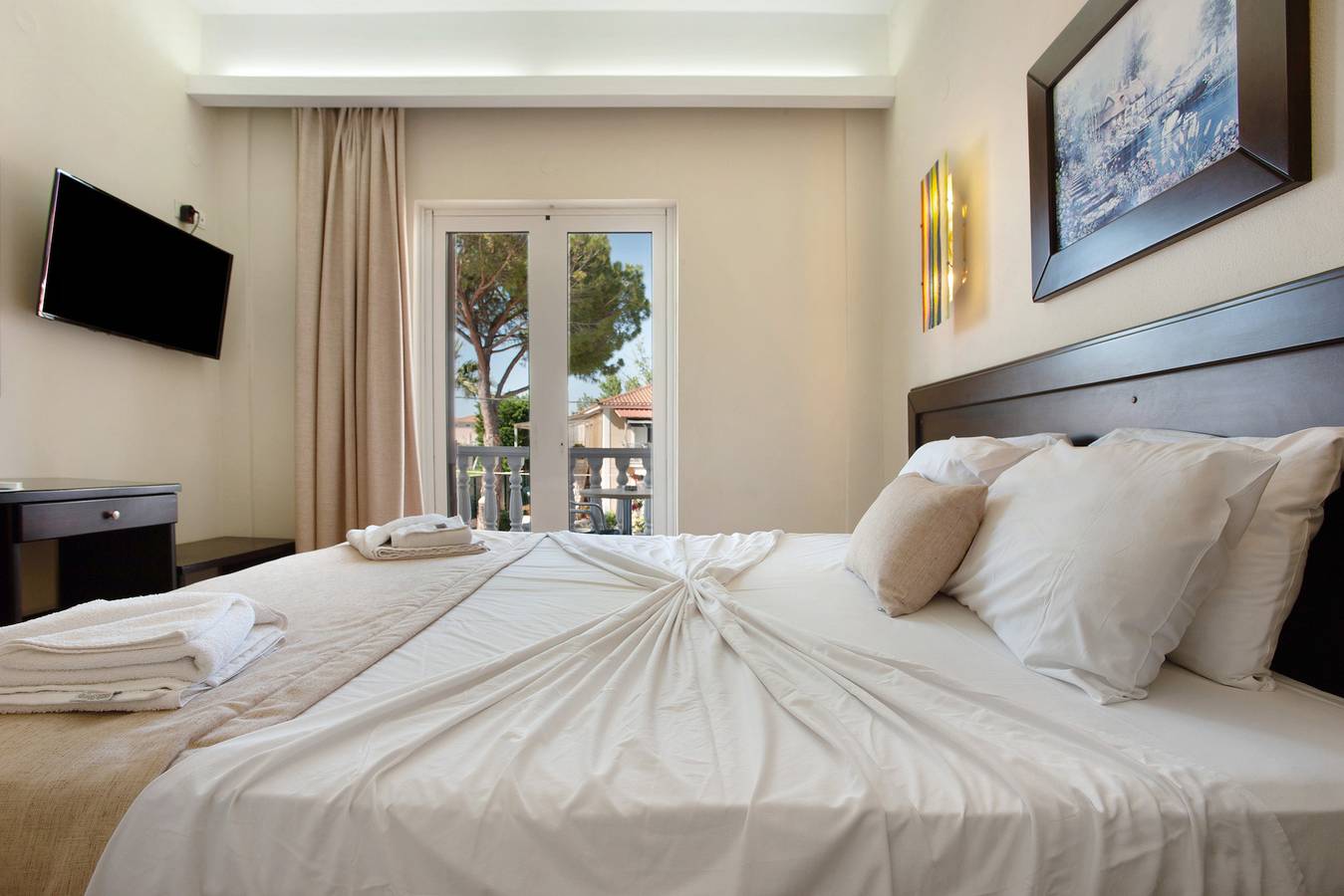 Hel studio-lejlighed, Paradise Zante Superior Studio 5 with Shared Pool & Wi-Fi in Laganas, Zákynthos