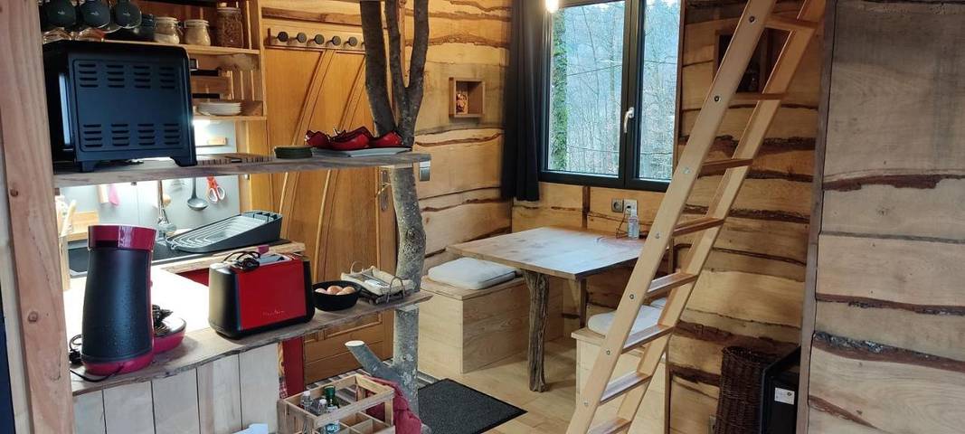Gîte pour 4 personnes, avec vue ainsi que terrasse et jardin à Raon-aux-Bois - 2