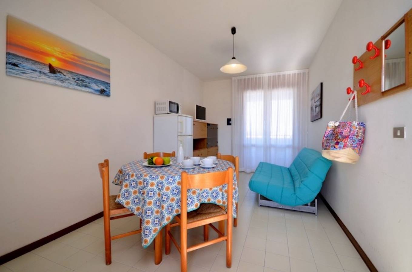 Appartement entier, Retraite centrale près de la plage in Bibione, Province de Venise