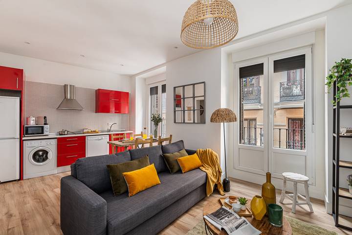 Ferienwohnung für 4 Personen, mit Balkon in Madrid