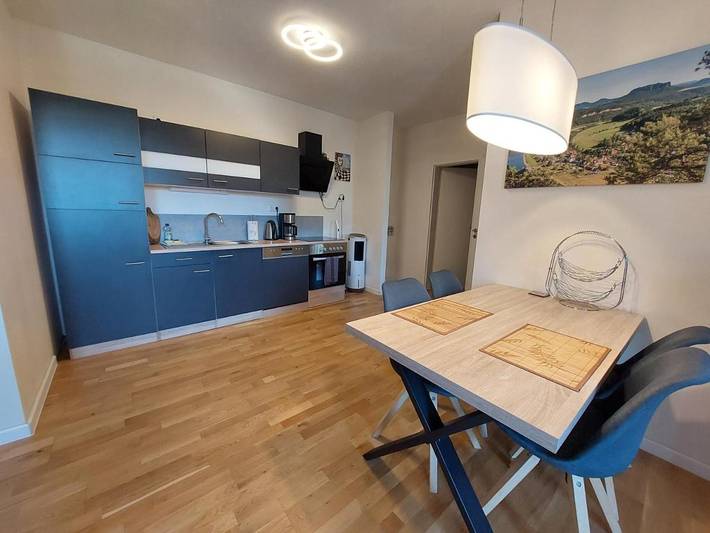 Ferienwohnung für 3 Personen, mit Ausblick in Sächsische Schweiz
