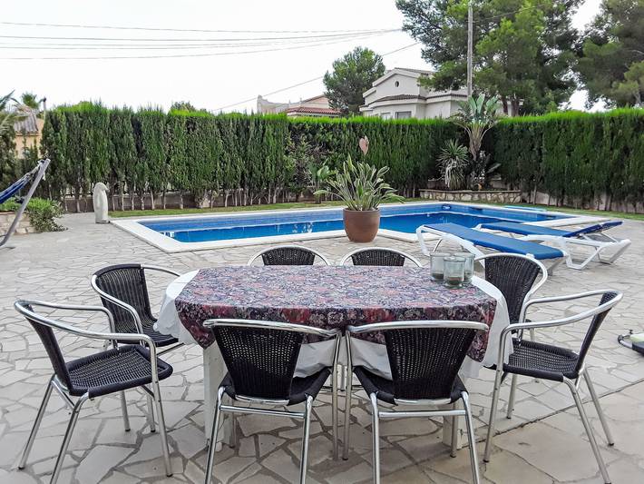 Ferienhaus mit Pool am Meer in Les Tres Cales, L'Ametlla de Mar