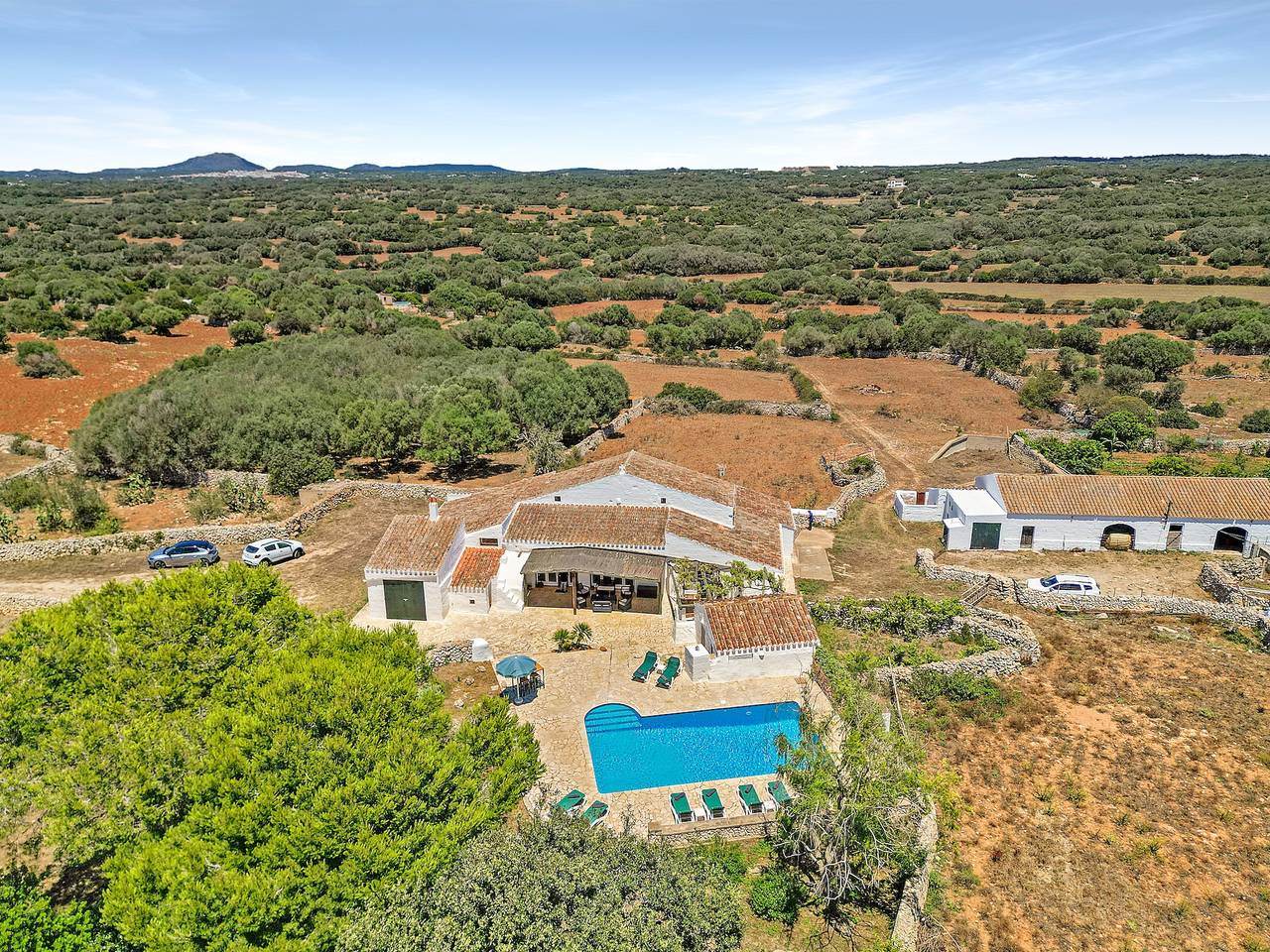 Casa rural 'Son Sanxo' con piscina privada, terraza privada y Wi-Fi in Municipio de Alaior, Menorca