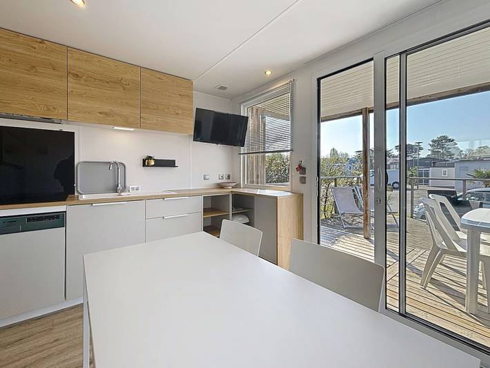 Camping pour 4 personnes, avec piscine et terrasse dans la Manche - 2