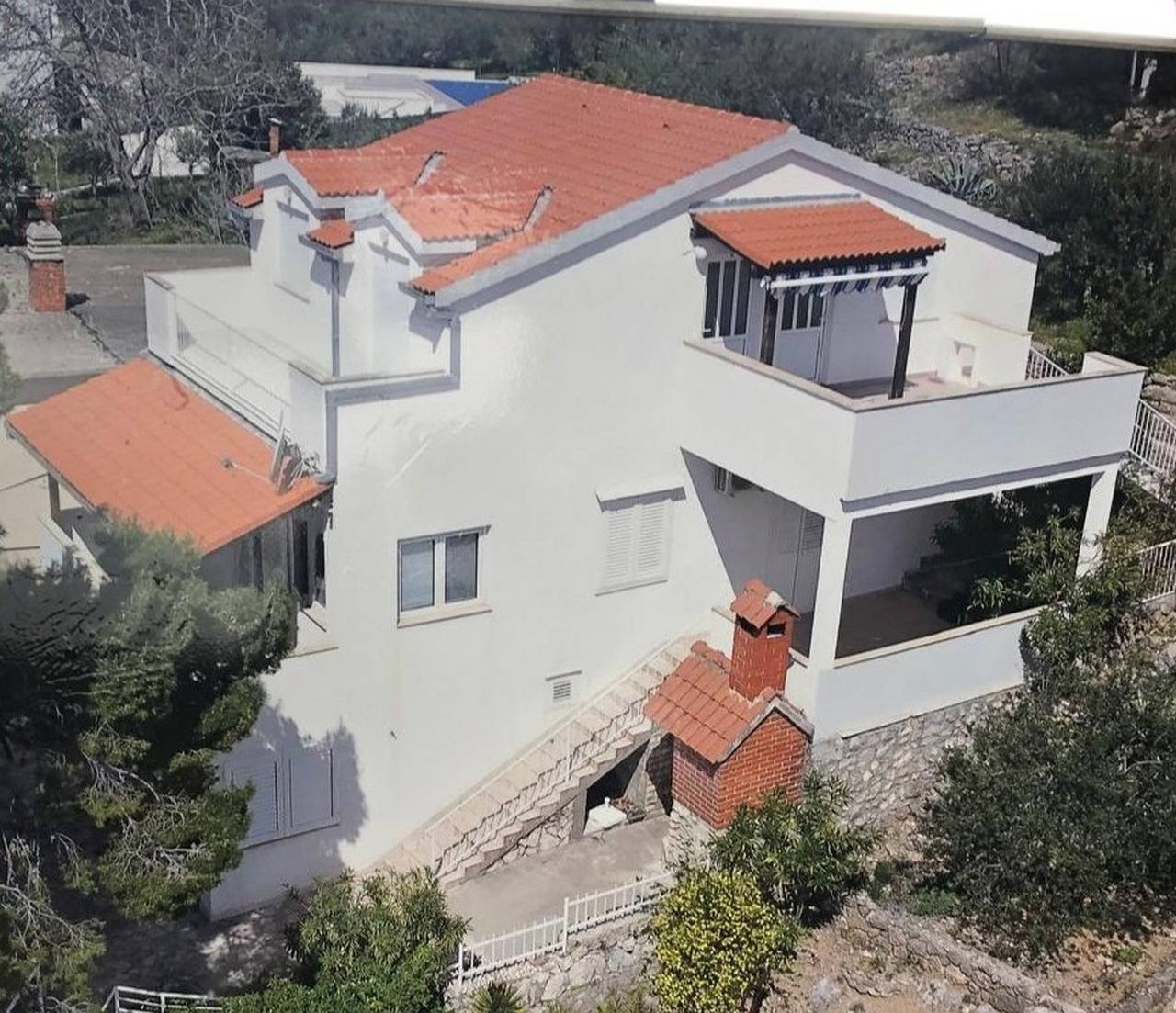 Cały apartament, Jednopokojowy apartament z tarasem i widokiem na morze Medici, Omis -c in Mimice, Omiš-Riviera