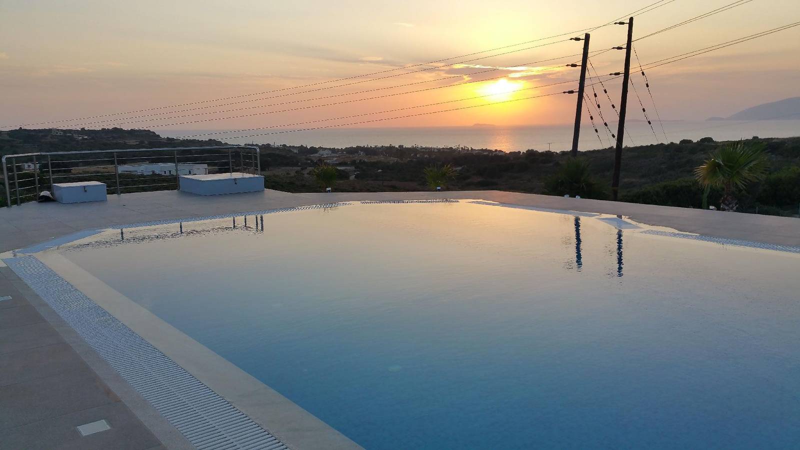 Ferienhaus mit privatem Pool und Meerblick in Mastichari, Kos