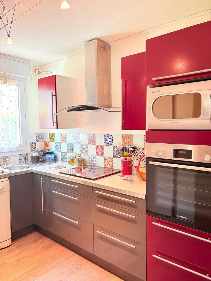 Maison de vacances pour 7 personnes, avec jardin ainsi que piscine et terrasse