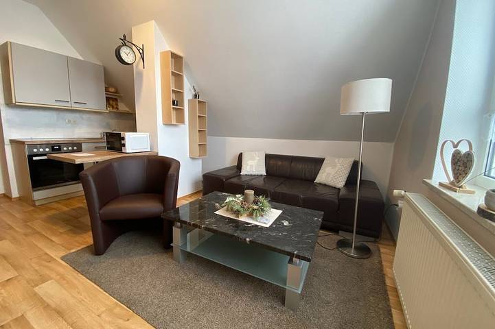 Ferienwohnung für 2 Personen, mit Balkon und Garten in Bad Steben