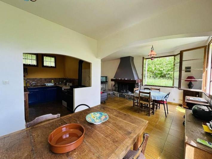 Ferienwohnung für 4 Personen, mit Balkon und Terrasse sowie Sauna und Ausblick