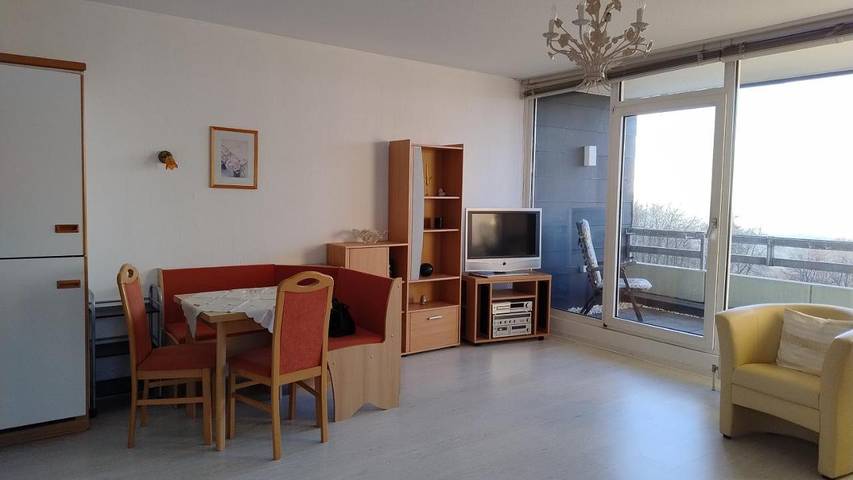 Gîte pour 3 personnes, avec terrasse et vue, animaux acceptés à Linz am Rhein - 4