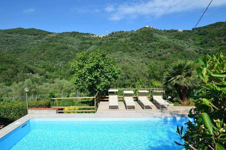 Ferienhaus für 4 Personen, mit Terrasse und Garten sowie Pool in Prelà - 2