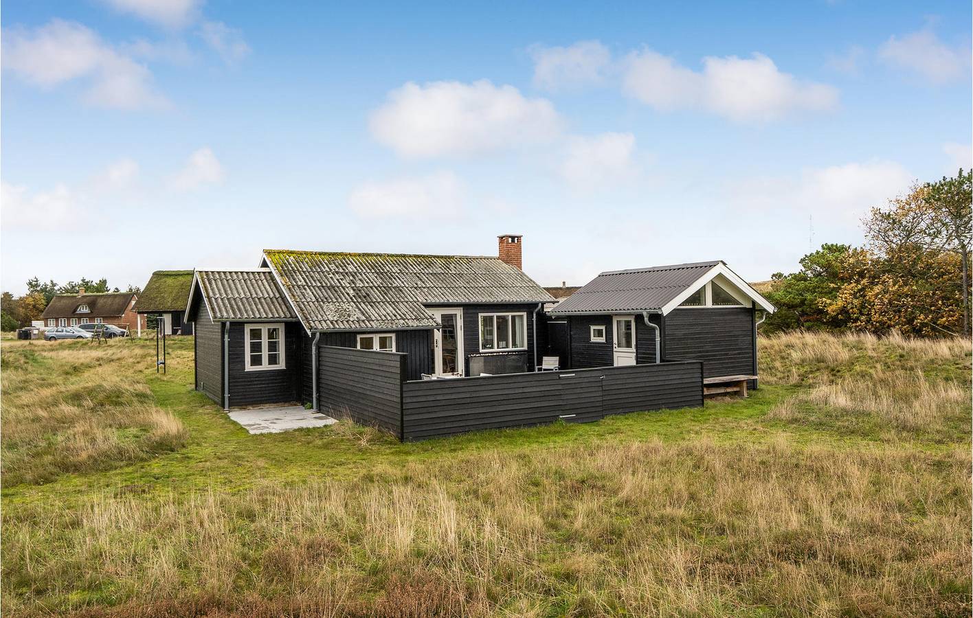 Ferienhaus für 4 Personen mit Terrasse in Sønderho, Wadden Sea National Park