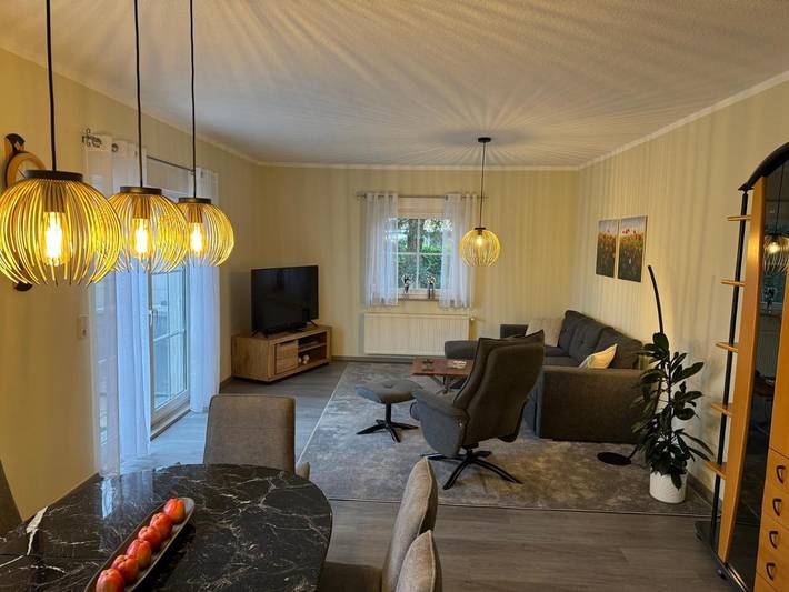 Ferienhaus für 4 Personen, mit Garten und Ausblick, mit Haustier in Mücheln (Geiseltal)