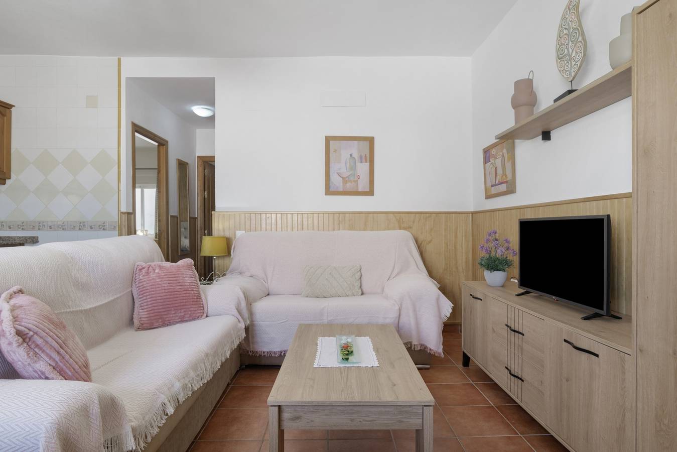 Appartement entier, Appartement climatisé très bien situé avec terrasse sur le toit et Wi-Fi ; animaux acceptés in Conil de la Frontera, Costa de la Luz
