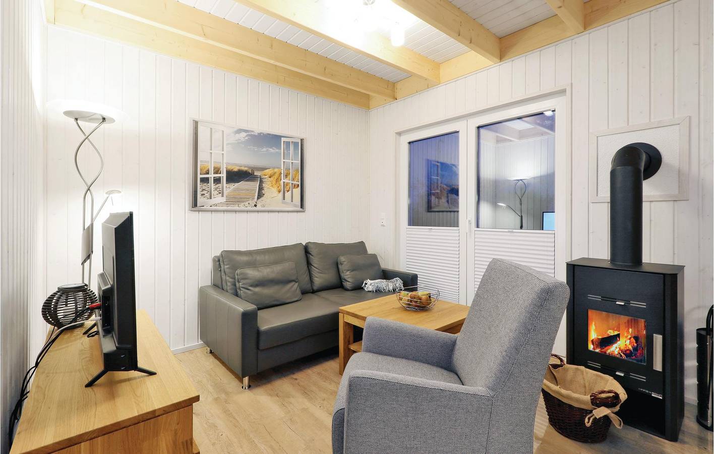Apartment mit Meerblick, Terrasse und Parkplatz in Olpenitz, Kappeln