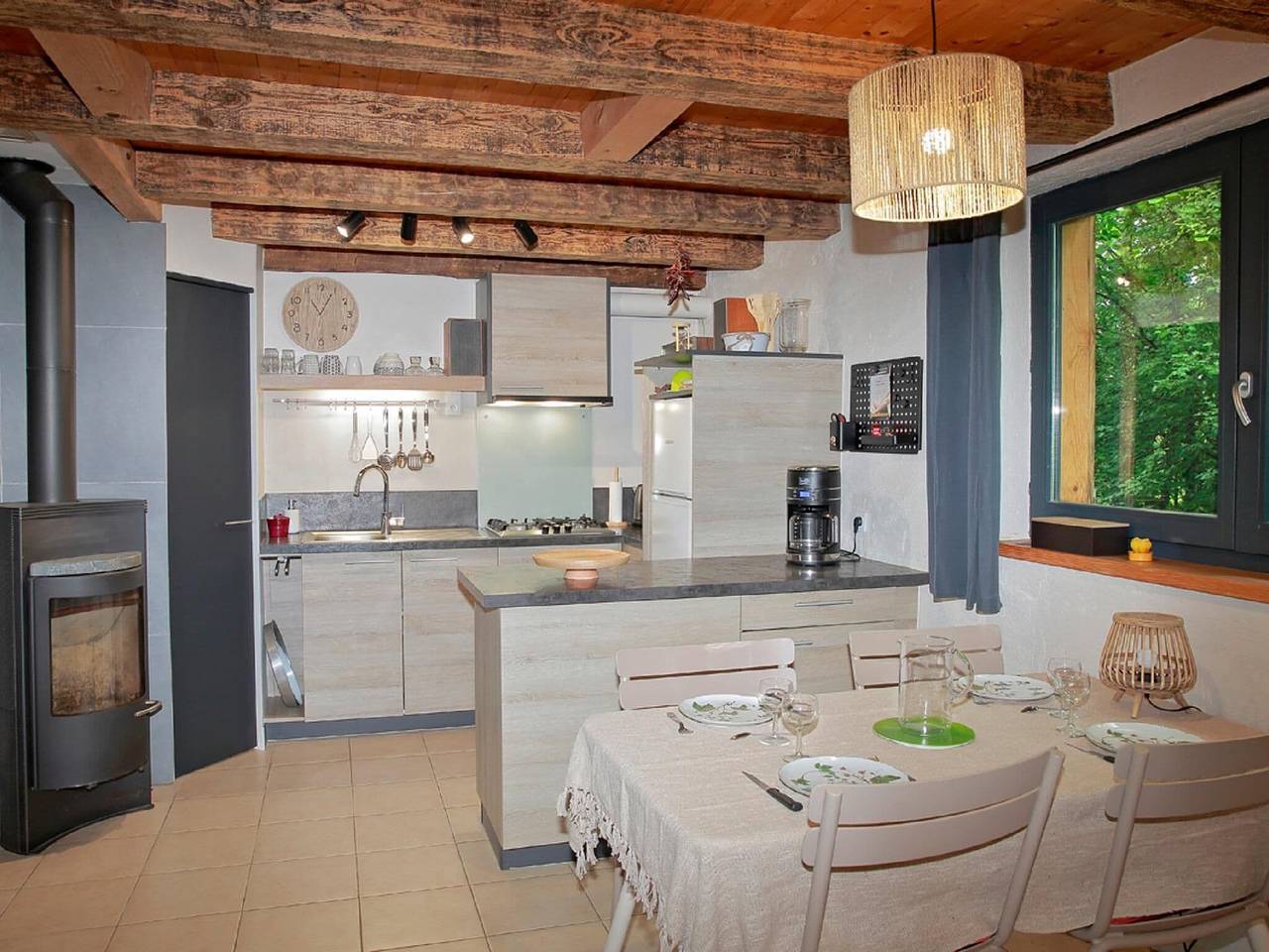 Gîte atypique au bord de l'eau in Métairies-Saint-Quirin, Saarburg (Francia)