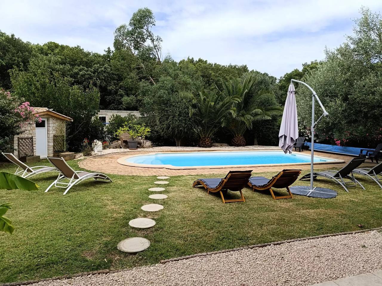 Haus 5 Personen in Saint-Victor-des-Oules, Nimes und Umgebung