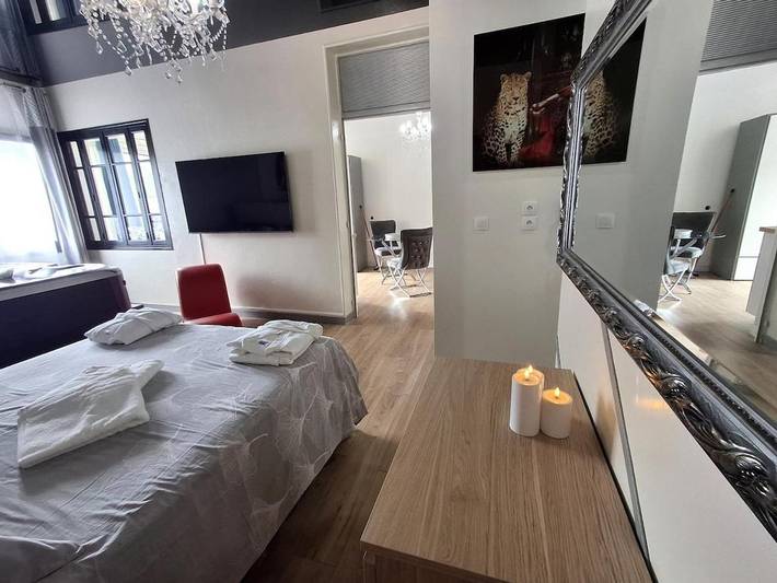 Gîte pour 2 personnes, avec jacuzzi et terrasse dans Lac de Paladru - 4