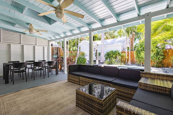 Location de vacances pour 16 personnes, avec jardin et balcon, adapté aux familles à Key West - 2