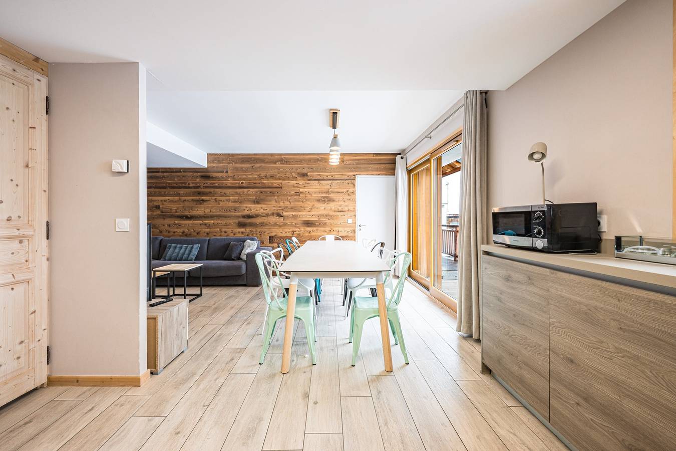 Chalet 'Alphonsine Ski Lodge' avec vue sur la montagne, terrasse privée et Wi-Fi in La Toussuire, Fontcouverte-la-Toussuire