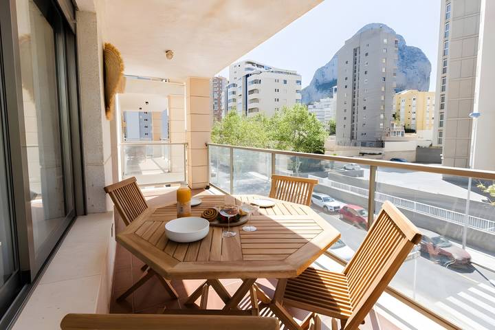Ferienwohnung für 4 Personen, mit Balkon in Calpe