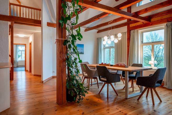 Ferienwohnung für 7 Personen, mit Terrasse und Garten sowie Sauna in Rieseby - 4