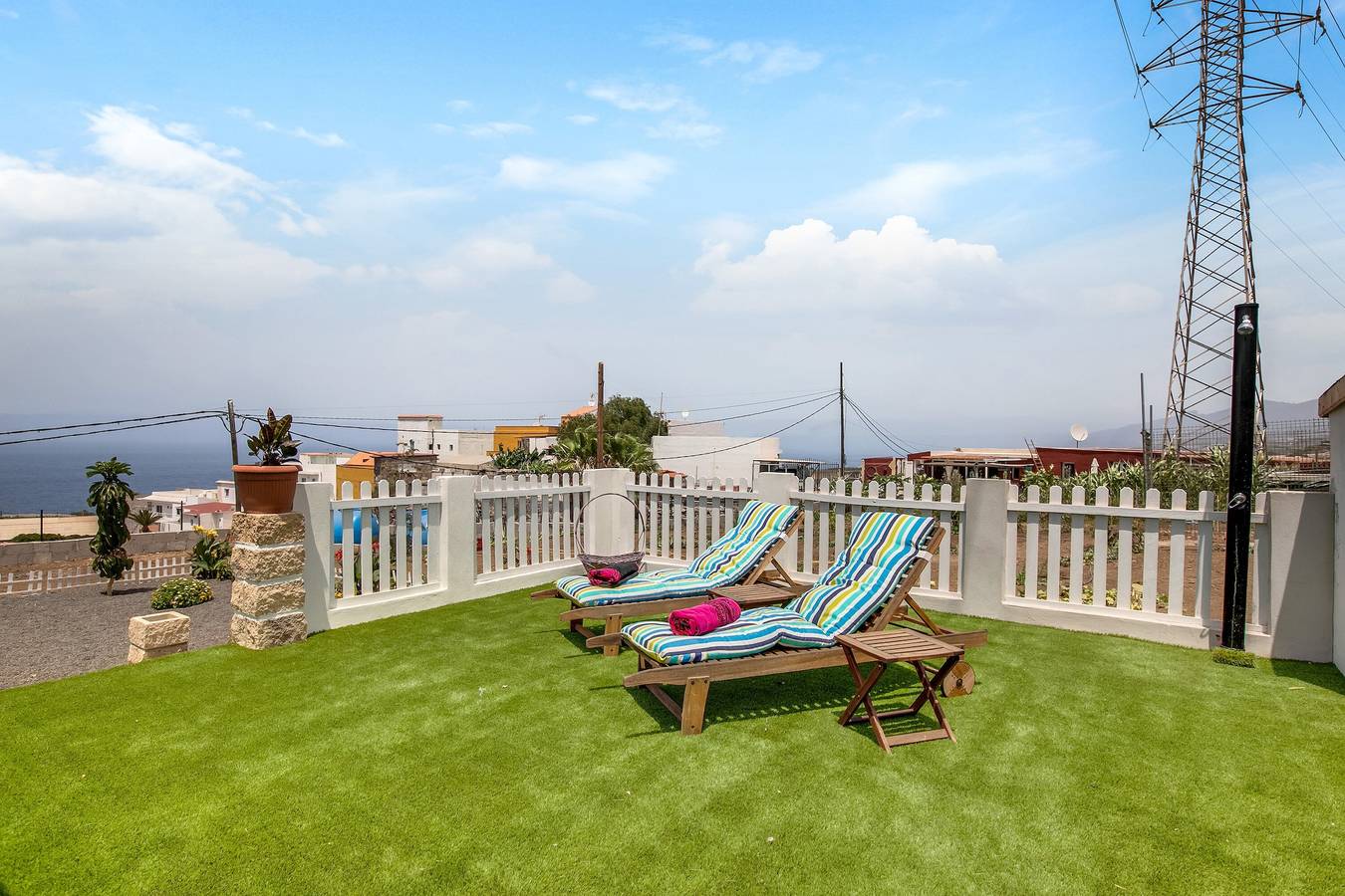 Maison de vacances 'Finca Mariposa' avec vue sur mer, jardin et Wi-Fi in Ricasa, Adeje