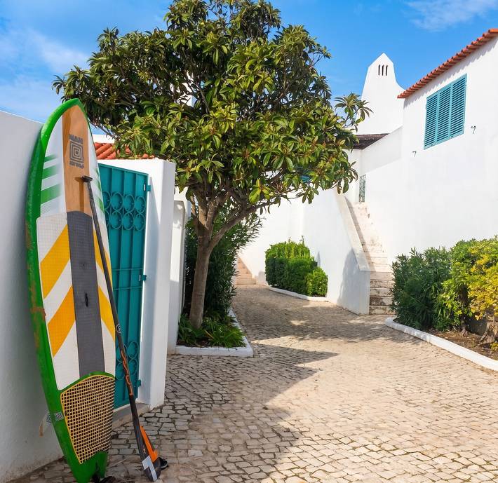 Casa de férias para 8 pessoas, com Terraço e Jardim em Praia da Prainha