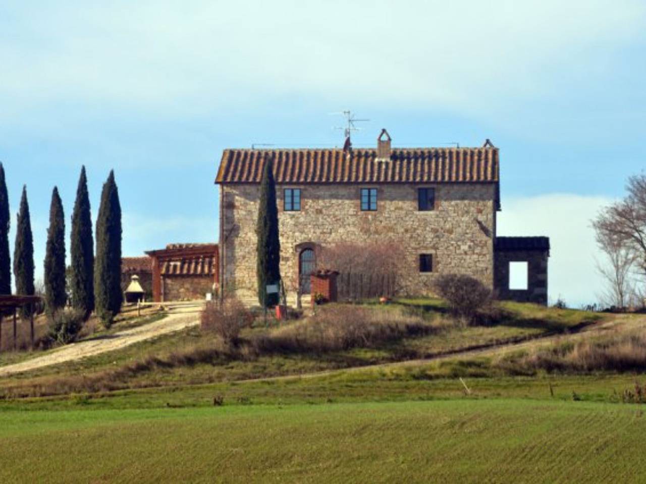 Villa "Podere Spagliarda" con piscina privata, terrazza e Wi-Fi in San Quirico d'Orcia, Val d’Orcia