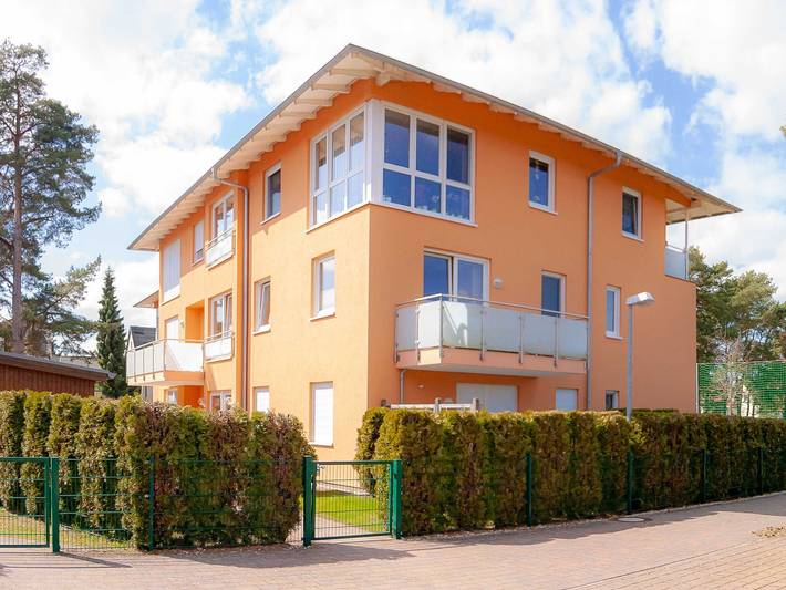 Ferienwohnung für 3 Personen, mit Terrasse in Ückeritz