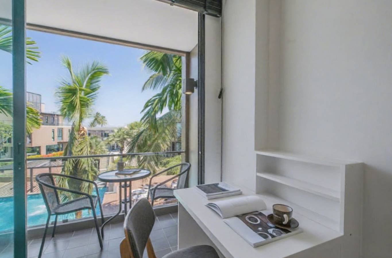 Entire apartment, Pixels - Ocean Front Studio with Pool View Cape Panwa in Phuket Province