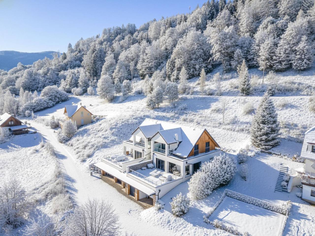 Wunderschöne Lodge mit großer Terrasse in St. Georgen ob Murau, Sankt Georgen am Kreischberg