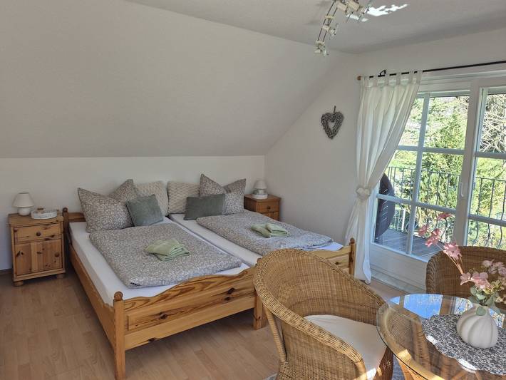 Ferienwohnung für 2 Personen, mit Balkon - 1