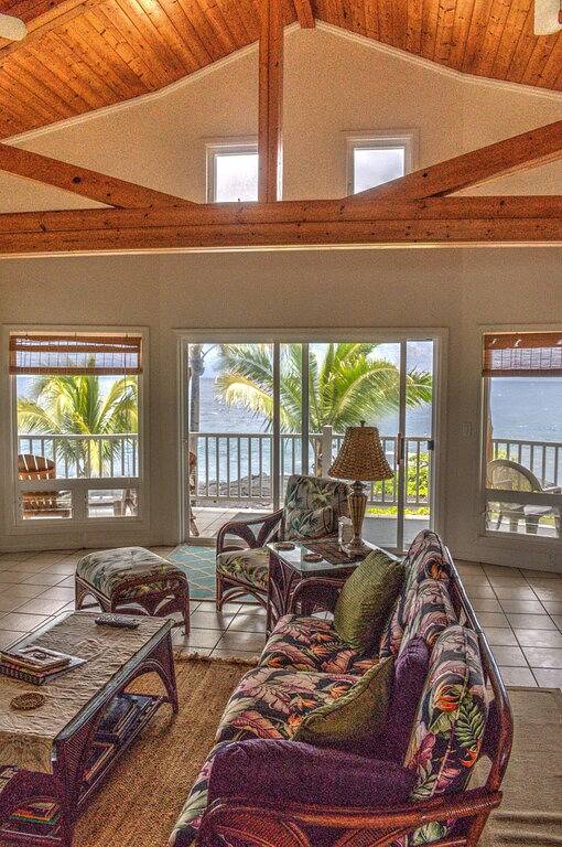 Pali Hale - Hawai'i Oceanfront Experience - Wale, Schildkröten, Nenes! in Hawaiian Paradise Park, East Puna