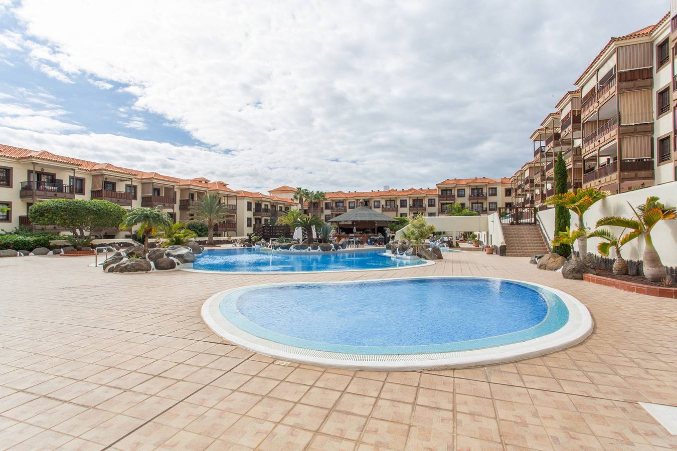 Ferienhaus 'Casa Marley – Balcòn Del Mar' mit Gemeinschaftspool, Balkon und WLAN in Costa del Silencio, Arona