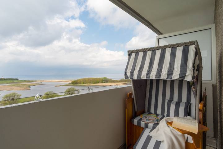 Ferienpark für 4 Personen, mit Balkon und Meerblick, kinderfreundlich an der Ostsee Schleswig-Holstein