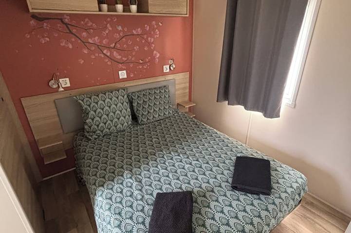Mobile home 379, 4-star campground, Wi-Fi, Ac in Lattes, Mittelmeerküste (Frankreich)
