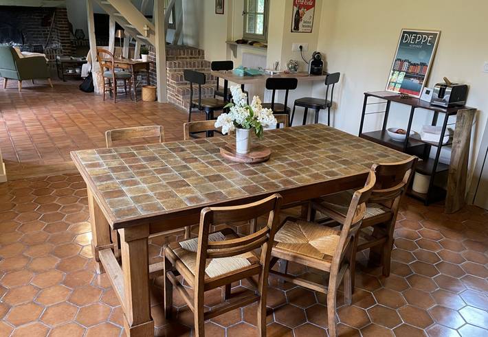 Gîte pour 8 personnes, avec jardin et terrasse en Seine-Maritime - 4