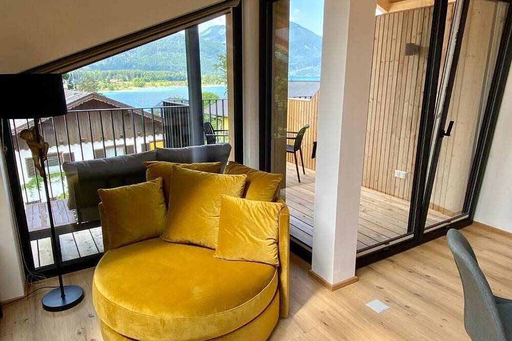 Ganze Wohnung, Deluxe Apartment (50 m2) mit Seeblick - Wolf & Schaf Apartments in Salzkammergut-Berge, Sankt Gilgen