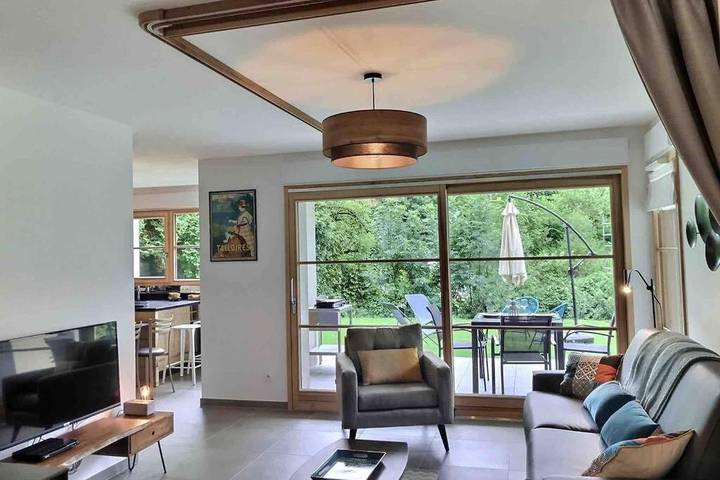 Appartement de vacances pour 2 personnes, avec jardin et vue