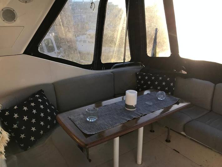 Boot für 4 Personen, mit Seeblick und Ausblick sowie Terrasse, mit Haustier in Schweden - 3