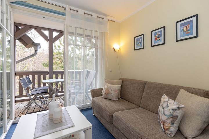 Ferienwohnung für 4 Personen, mit Balkon und Ausblick in Kühlungsborn