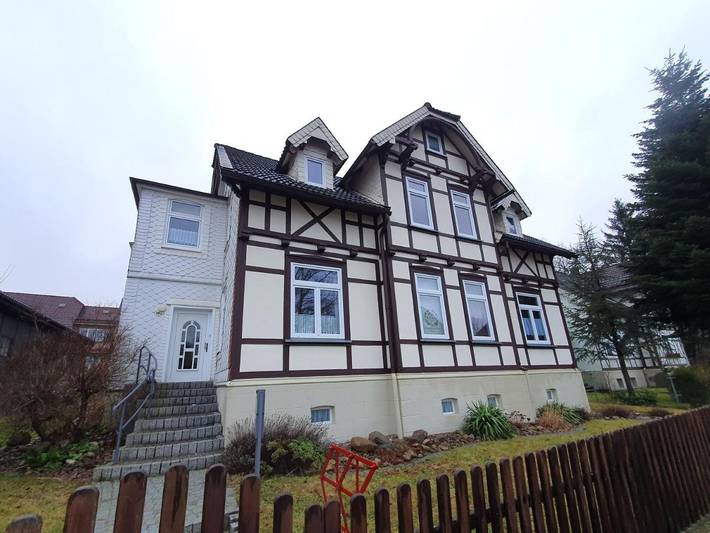 Ferienwohnung für 3 Personen, mit Terrasse und Garten sowie Sauna in Benneckenstein