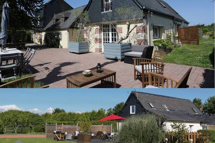 Maison d’hôte pour 8 personnes, avec jardin et terrasse, animaux acceptés