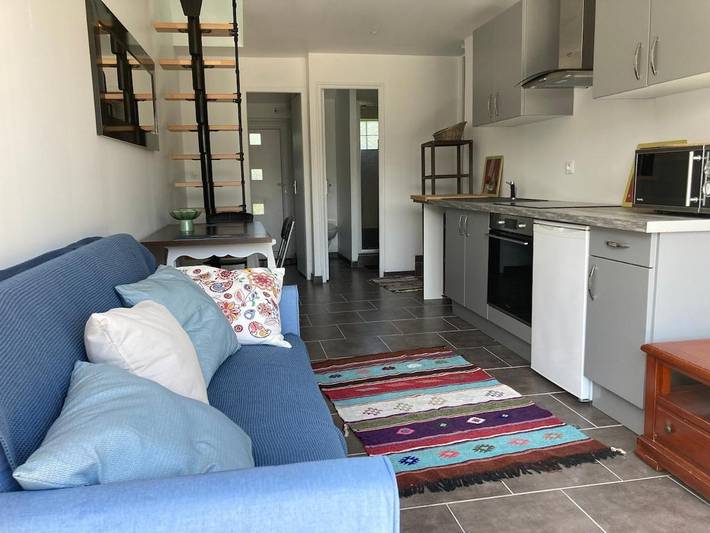 Gîte pour 2 personnes, avec terrasse et vue à Gueutteville-les-Grès